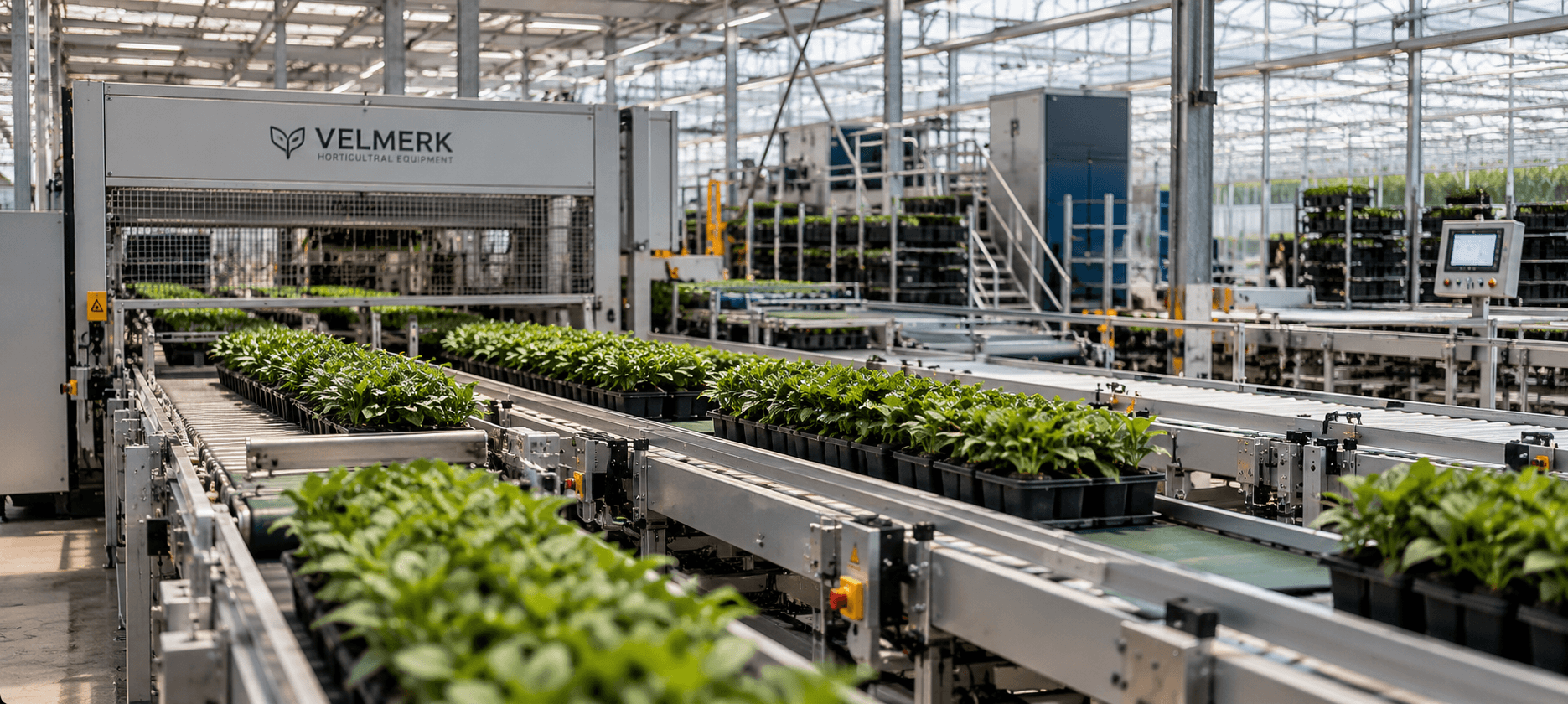 Greenhouse conveyor and horticultural automation equipment